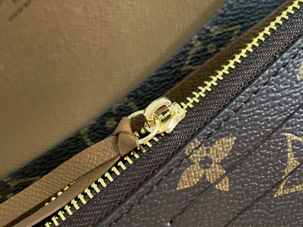 LVコピーウォレット素材ディテール